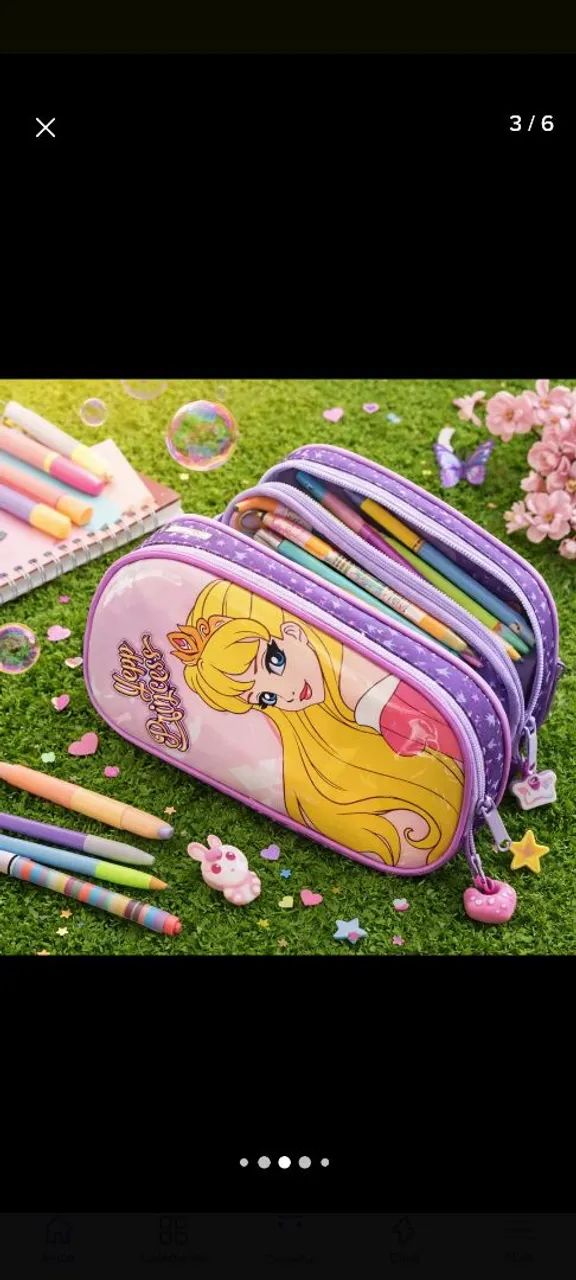Kit de mochila com rodinhas , mochila térmica e estojo 65573794336002121