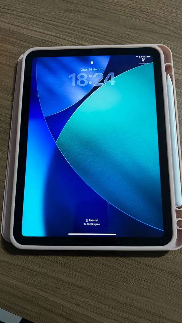 IPad 10, c/ Apple Pencil! PERFEITO ESTADO, POUCO USADO - Foto 5