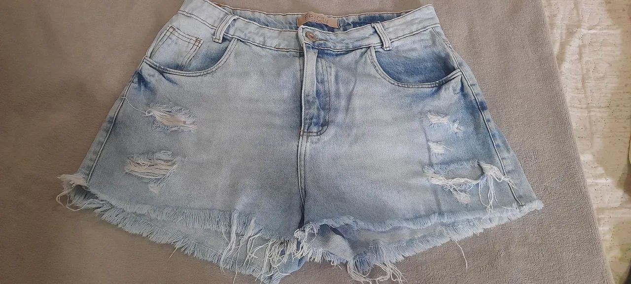 Combo de 4 Short jeans número 42 - Foto 4