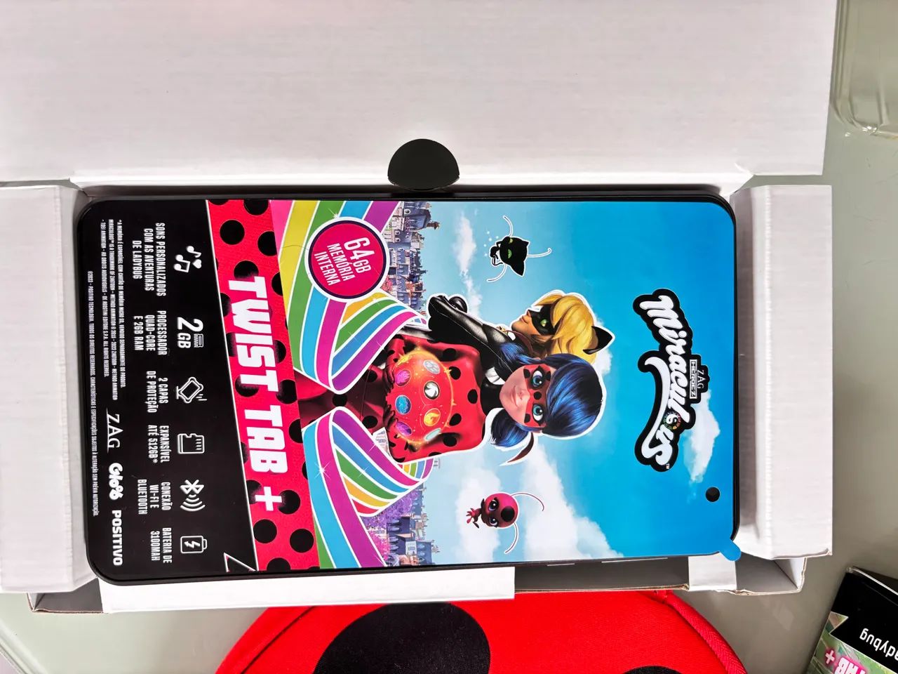 Tablet infantil TWIST TAB + Ladybug