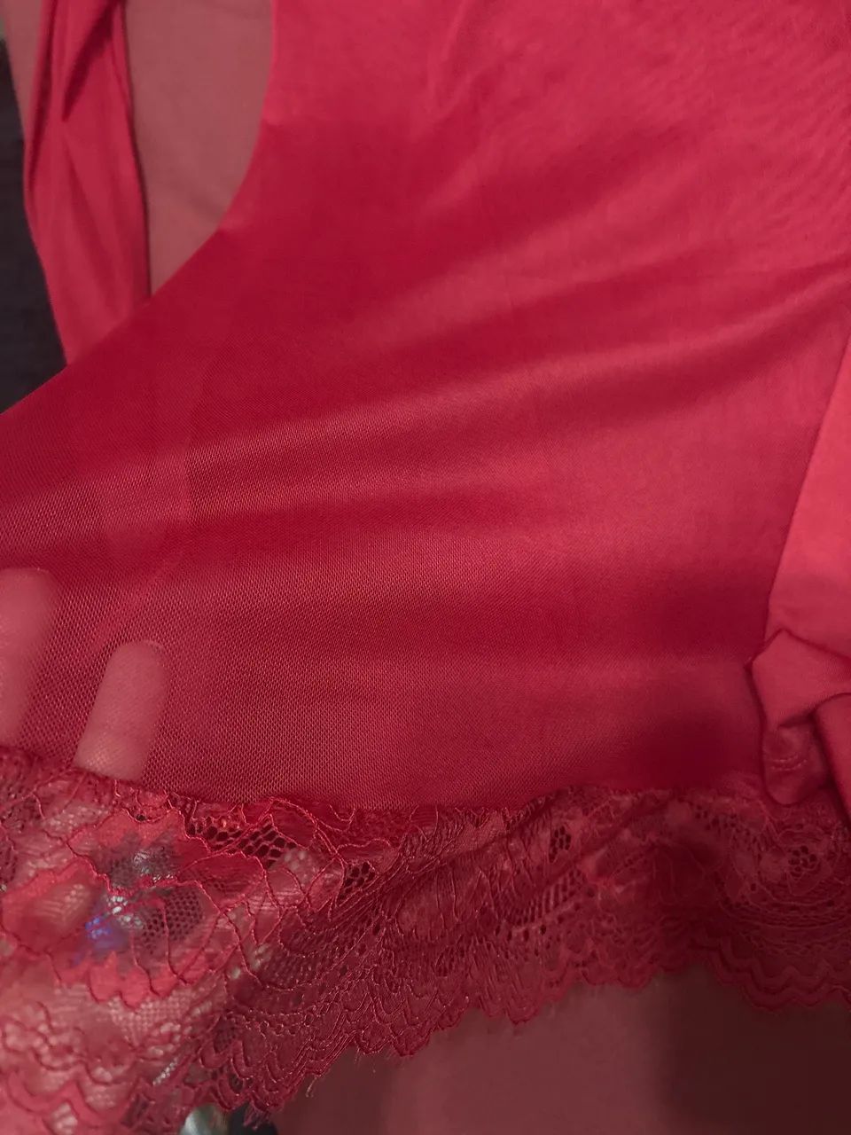 Vestido vermelho tule - Foto 3
