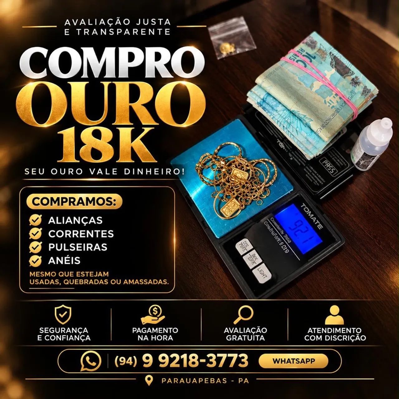 Melhor orçamento OURO