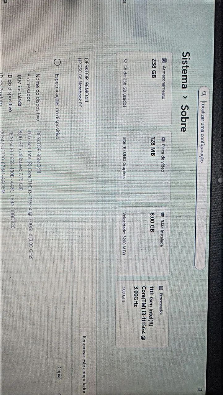 Notebook i3 11° + SSD + 8GB RAM  - Foto 4