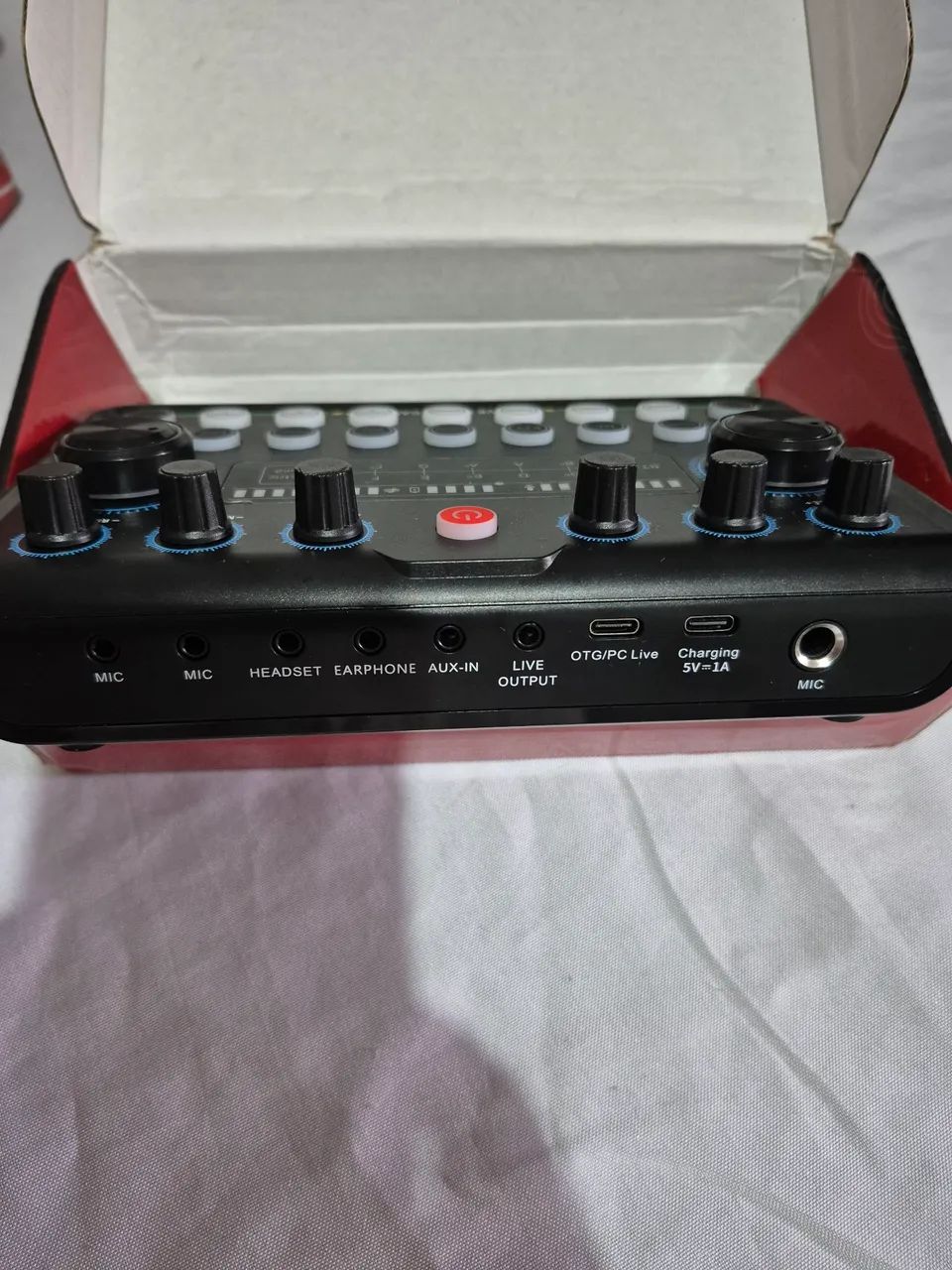 Placa de som para fazer live podcast muito bom - Foto 2