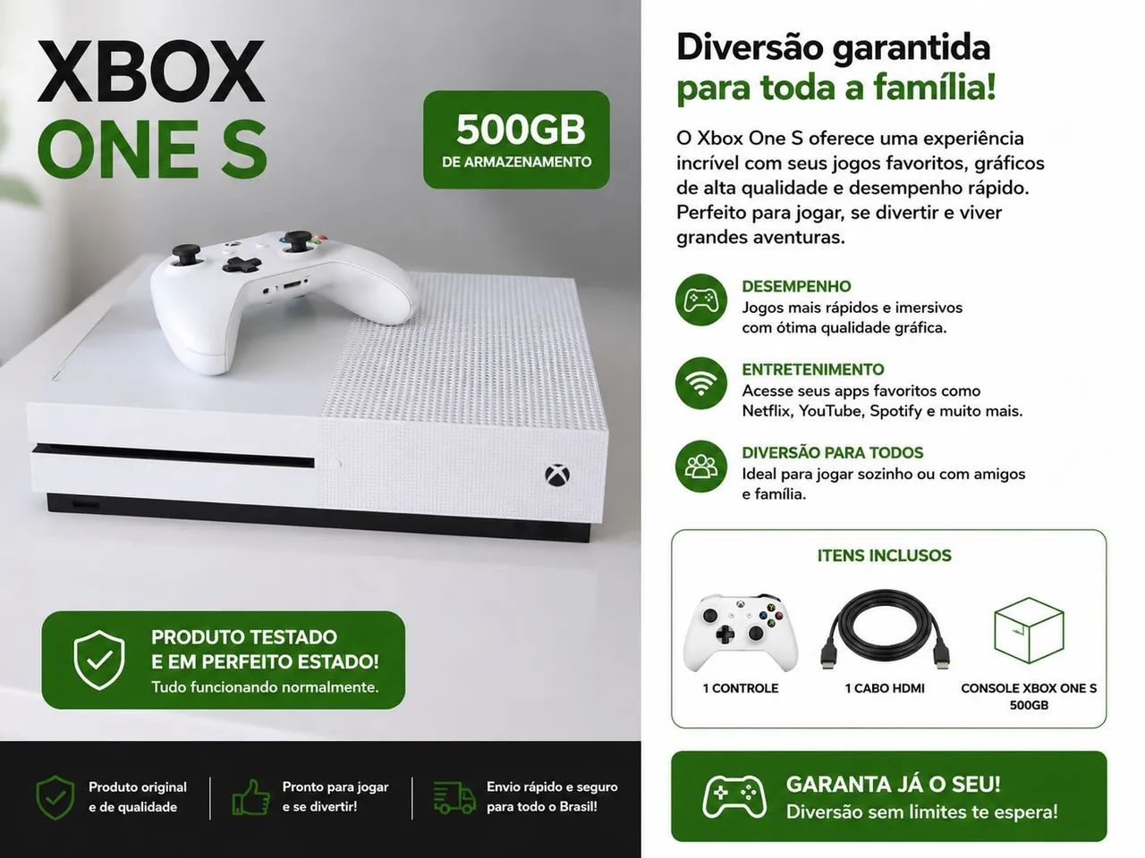 XBox One S 500GB