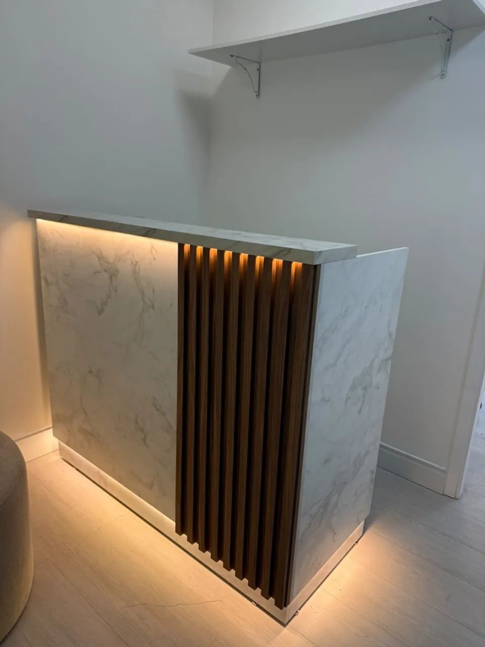 Móveis para escritório, balcão de recepção  - Foto 4