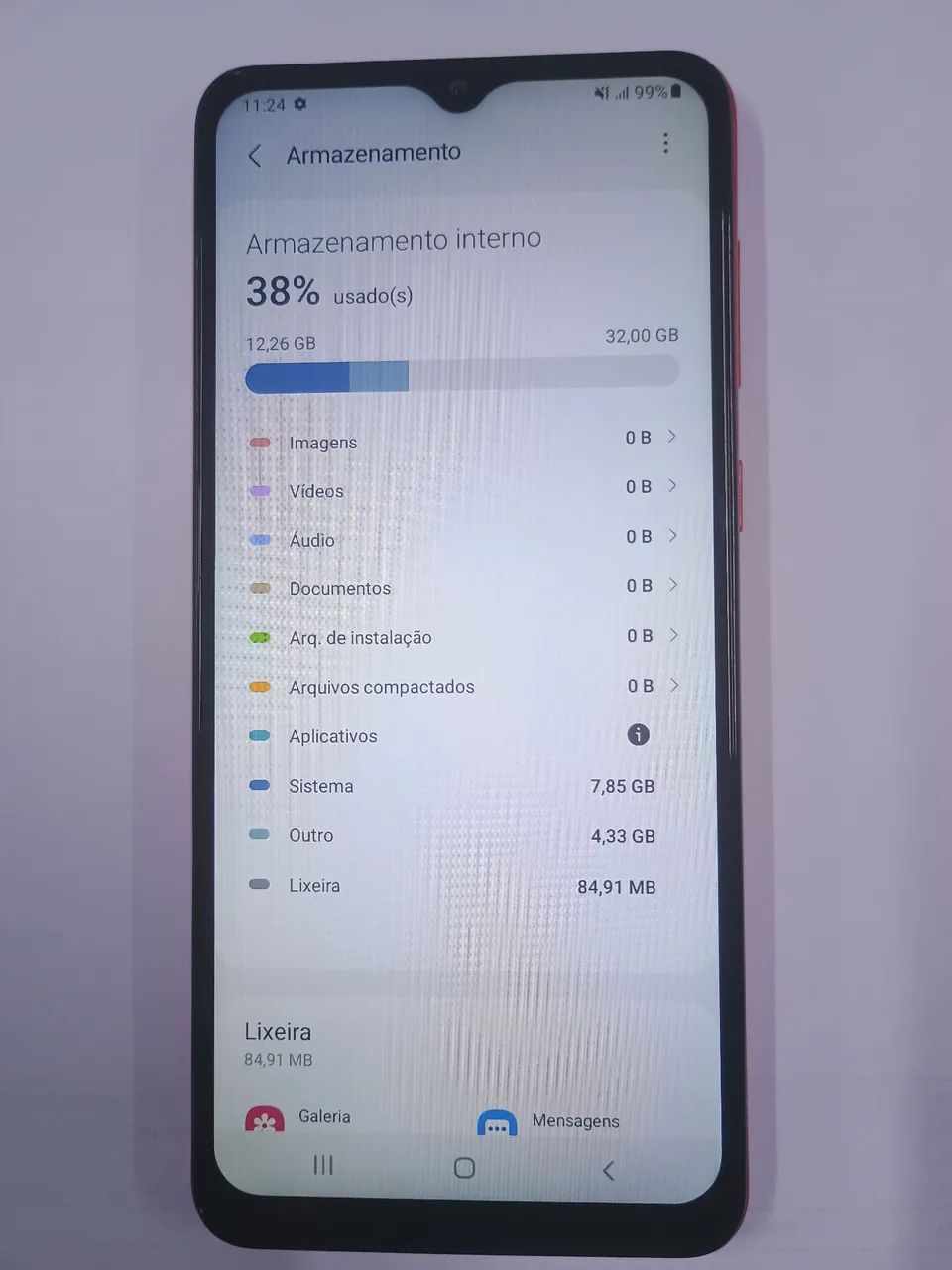 Celular Samsung A02 34GB  - Foto 5