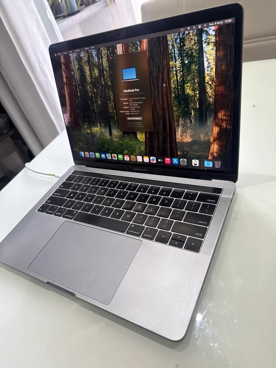 MacBook Pro a1989 touchbar i7 16gb de ram  - Foto 3