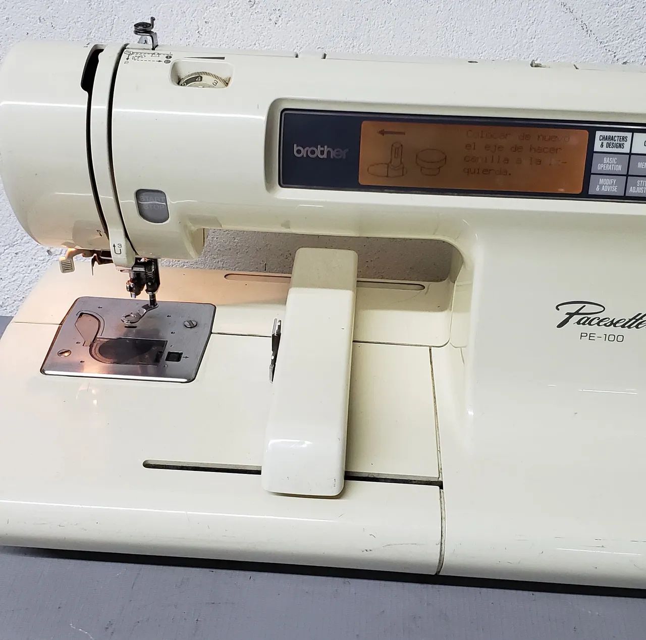 Maquina de bordar brother pe100 defeito ler  - Foto 2