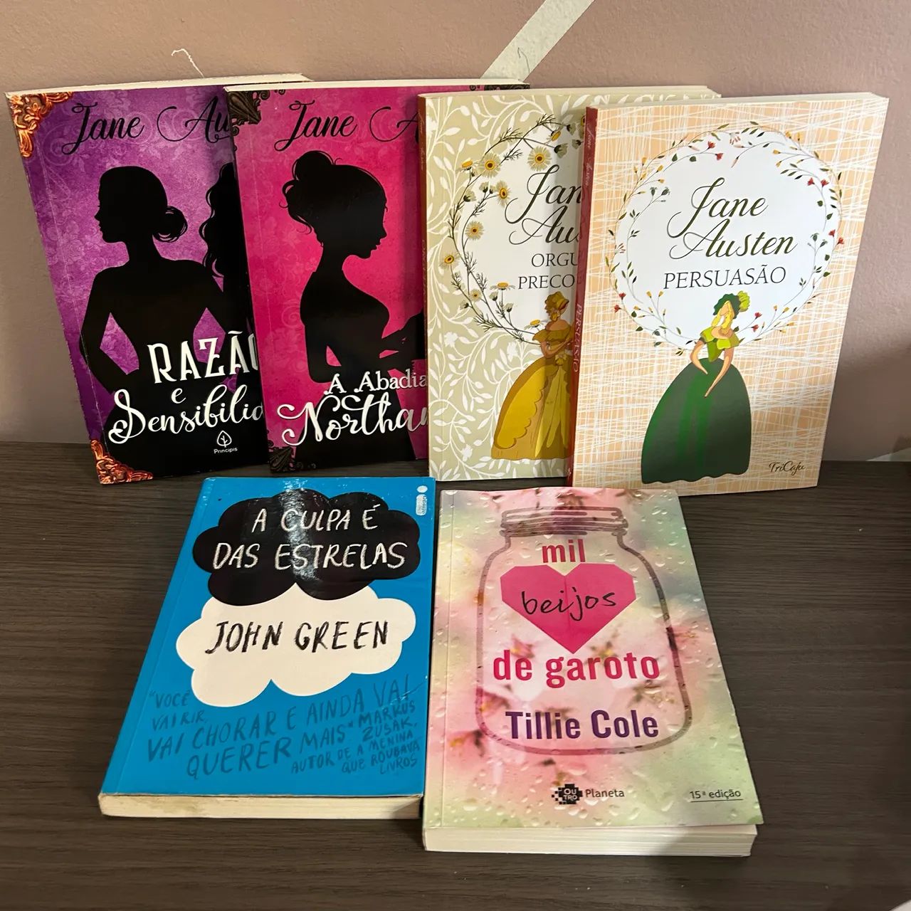 Kit com 6 livros - Jane Austen + Romance 