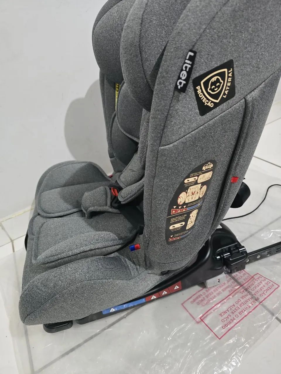 Cadeirão para carro 0-36 Kg Isofix Litet All Stages Fix 2.0 - Foto 4