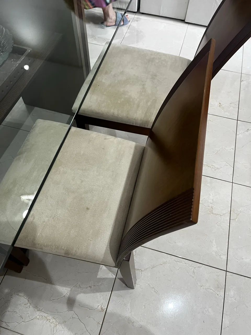 Mesa de jantar de 6 lugares Larshop - Foto 2