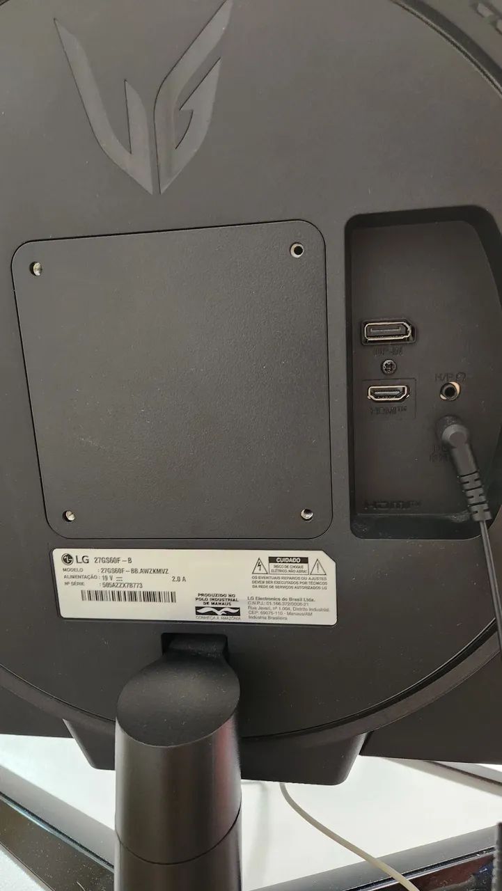 Monitor LG UltraGear 27 polegadas.  - Foto 4