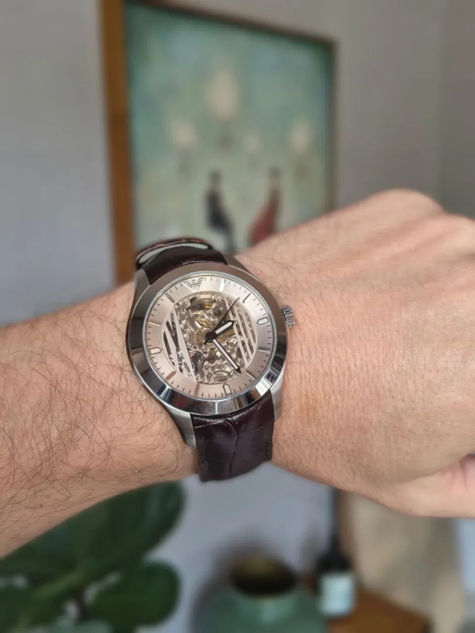 2 relógios Armani