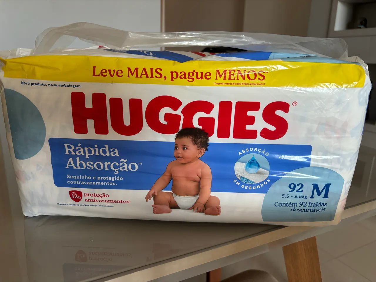 Fralda Huggies Rápida Absorção 