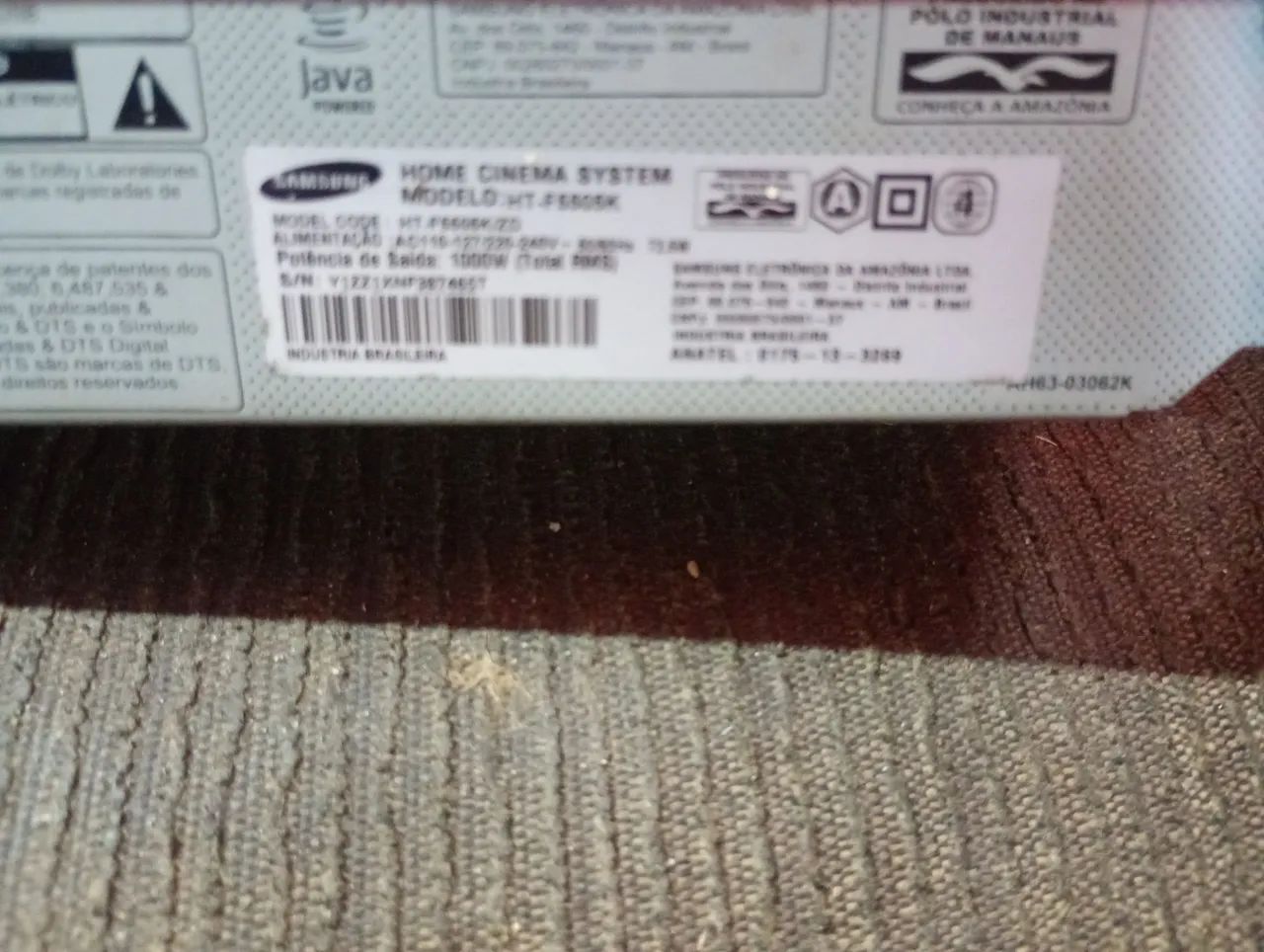 Home teather blu-ray Samsung 3D  - Foto 4