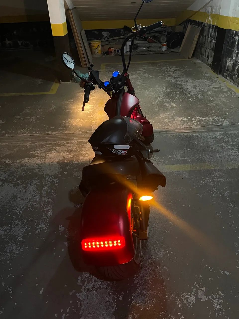 MOTO ELÉTRICA ESTILO HARLEY - Foto 3