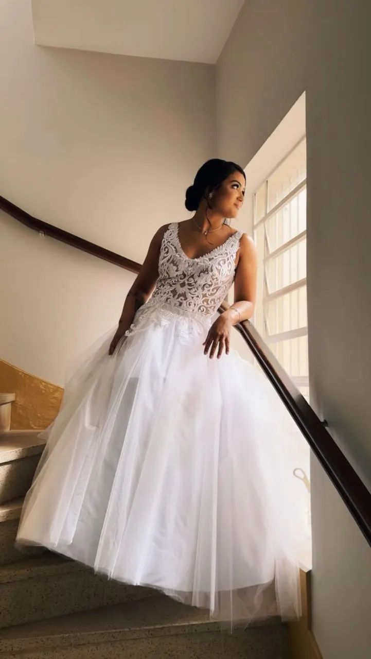 Vestido de Noiva 2 em 1 - Foto 2