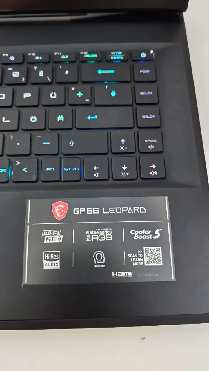 Notebook Gamer MSI GP66 Leopard - Foto 3