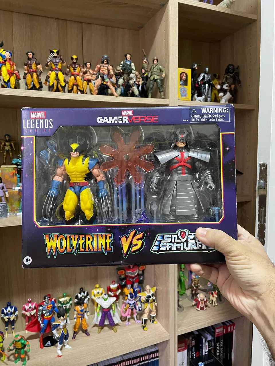 Wolverine e Samurai Marvel Legends Gamerverse