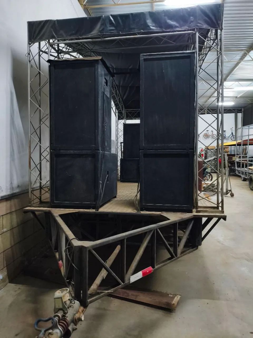 Palco movel com som - Foto 2
