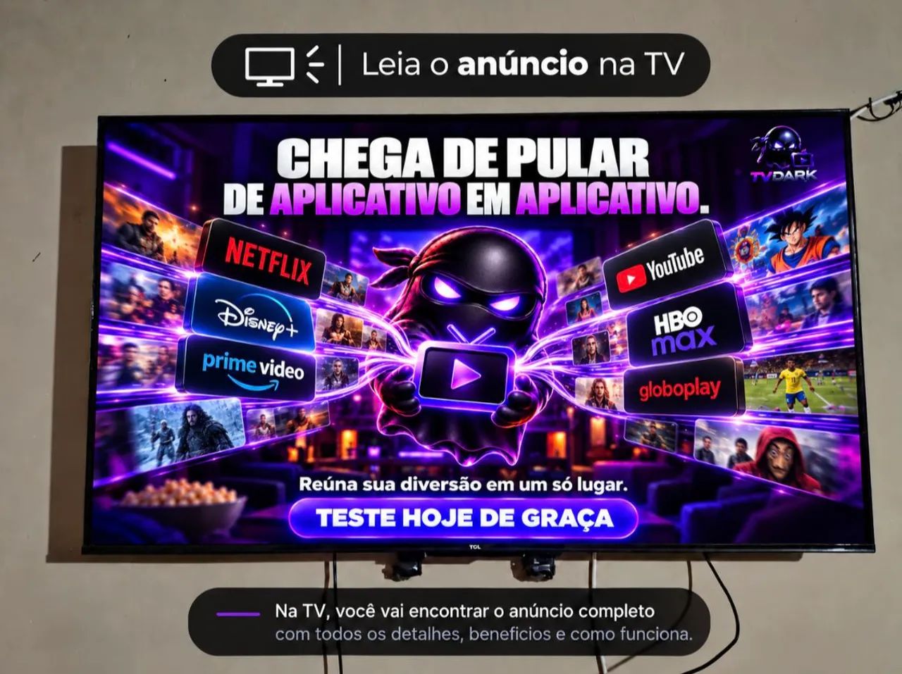 TV TCL 55 polegadas