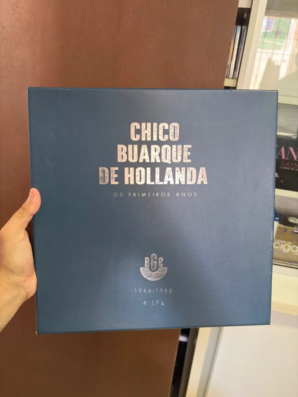 Lp Chico Buarque- Box com 4 discos