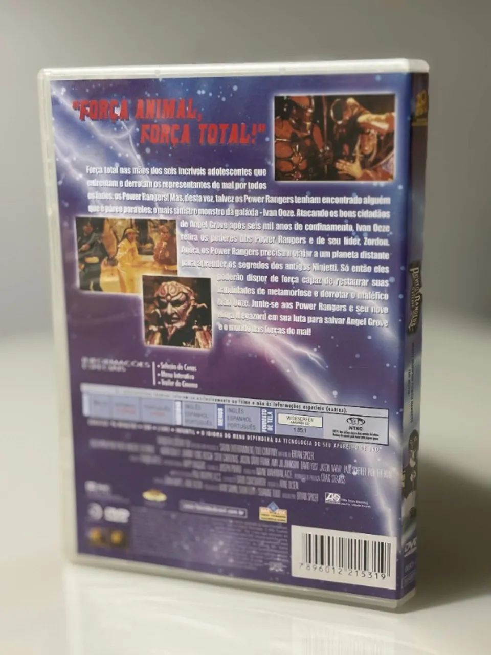 DVD Power Rangers: O Filme (1995) - Original - Foto 3