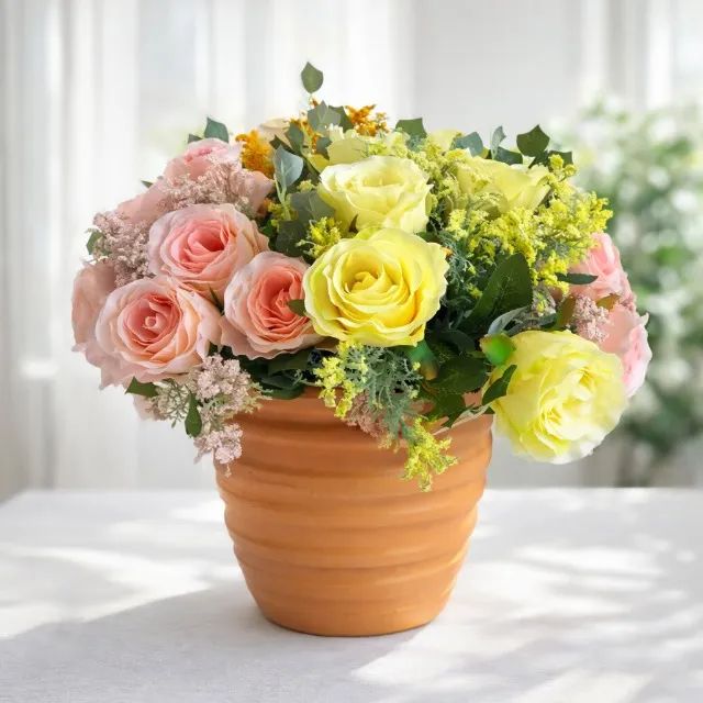 Kit Decoração Flores Artificiais  - Foto 2