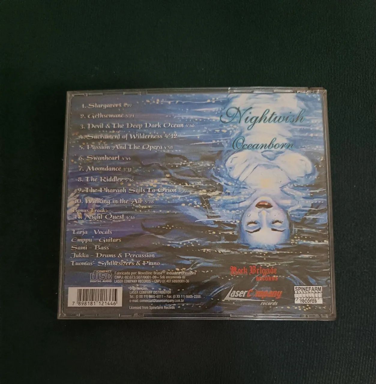 CD Nightwish - Oceanborn - Foto 4