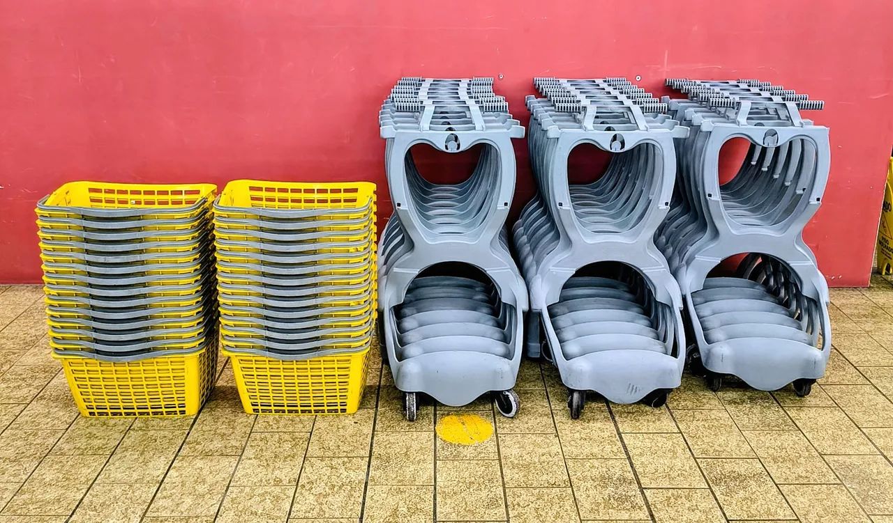 Carrinho de Compras para Supermercado e Mercadinho  - Foto 5