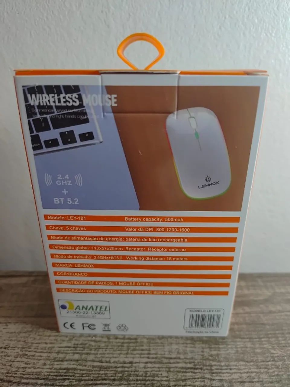Mouse Sem Fio Recarregável Lehmox LEY-181 - Dual Mode (Bluetooth + 2.4GHz) - Foto 5