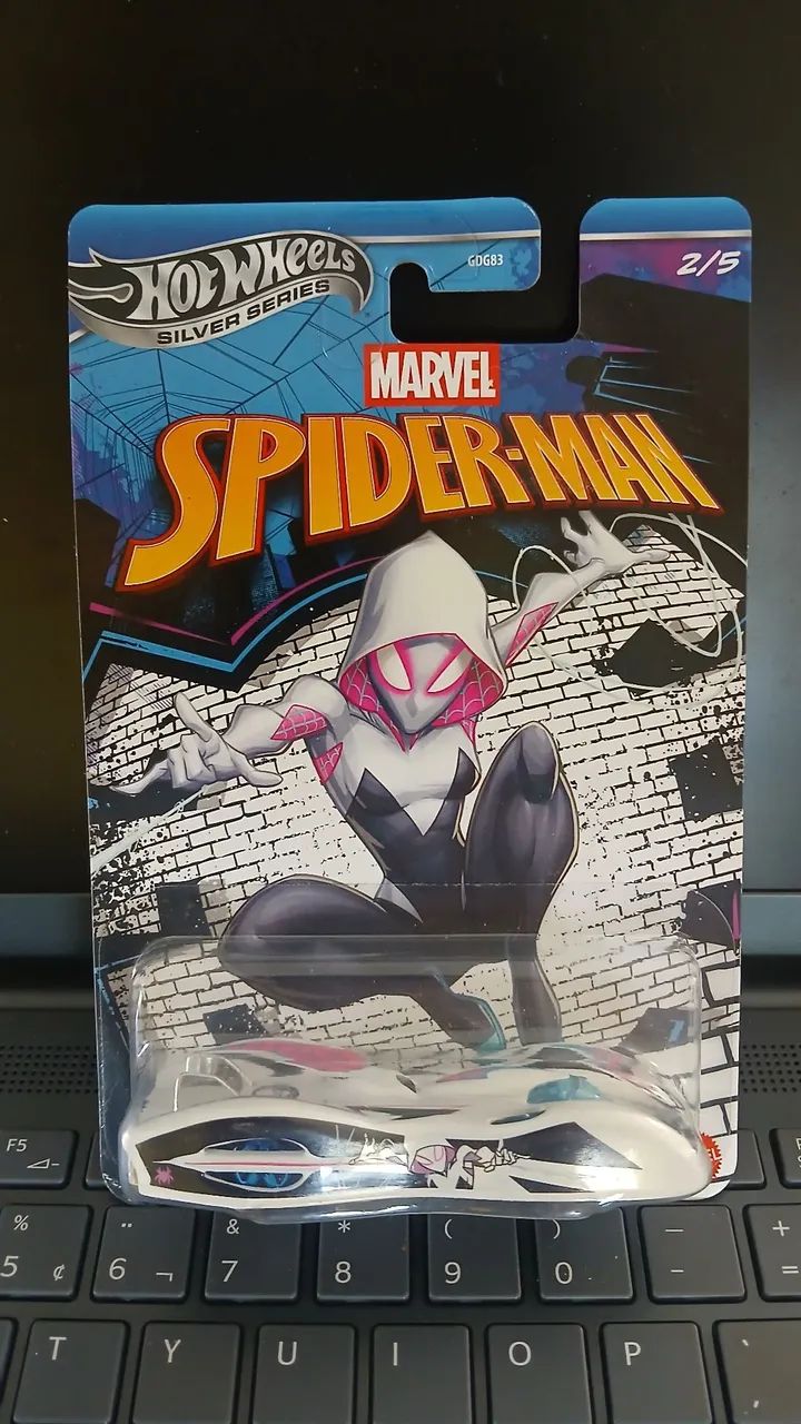 HotWheels Silver Series Marvel Spider-Man 1:64 - Mattel