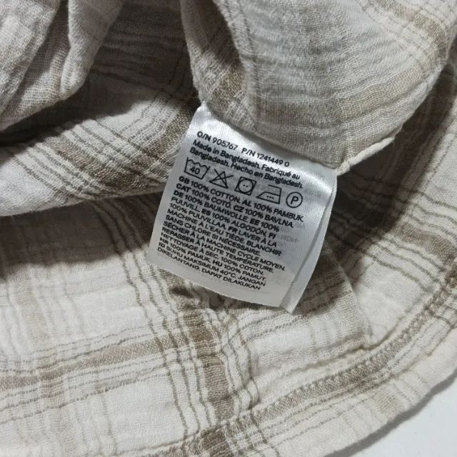 Camisa H&M Regular Fit Manga Longa - Foto 4