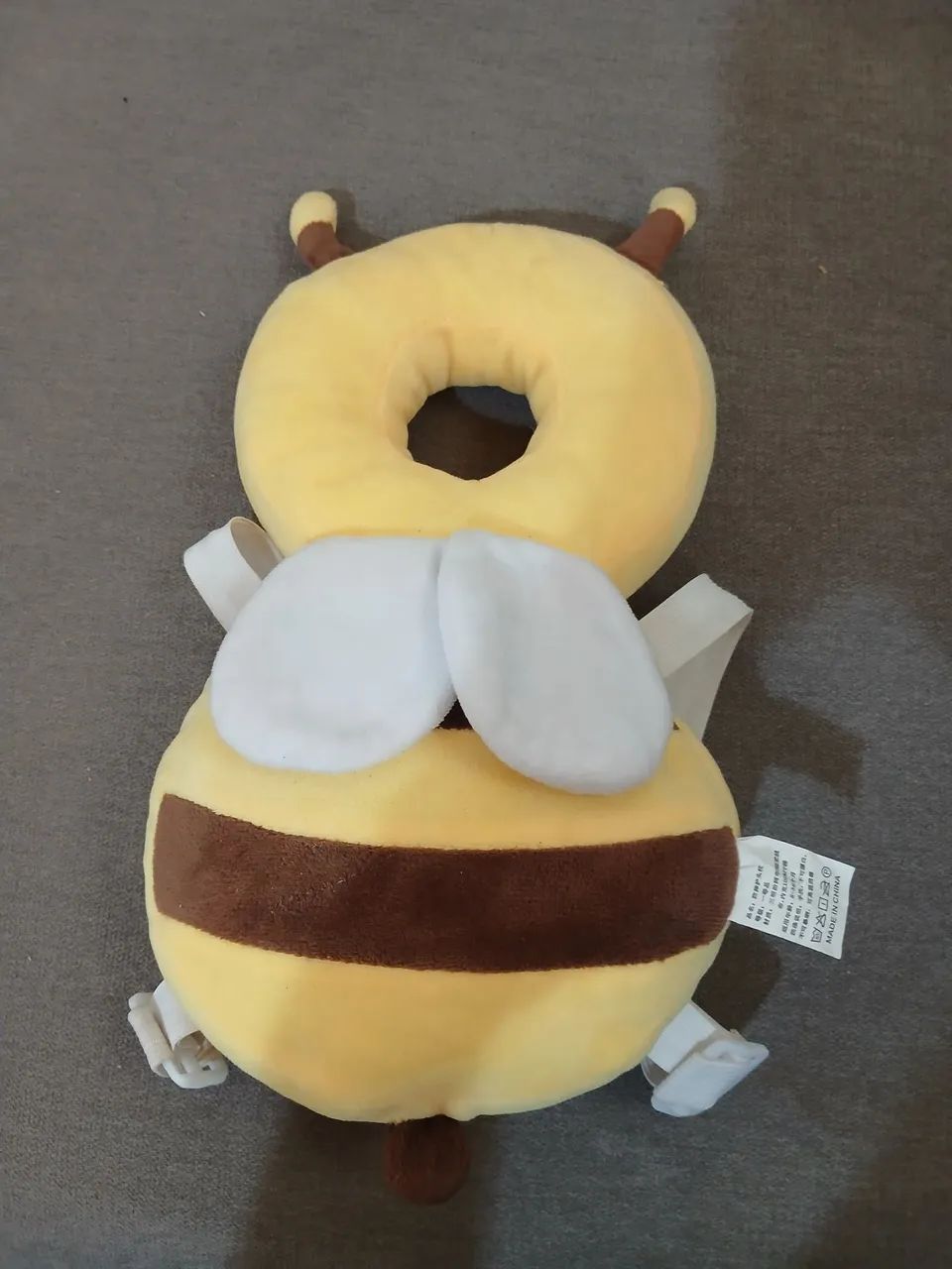 mochila protetora de cabeça para bebê