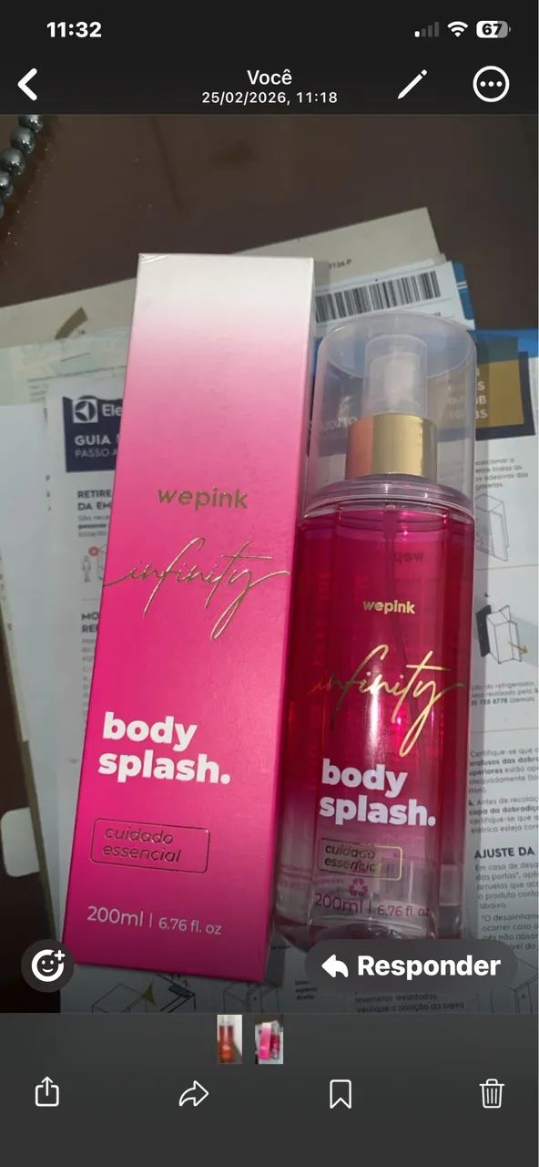 Body splash Virgínia infinit  - Foto 2