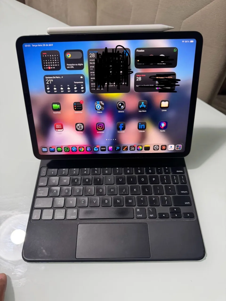 iPad Mini 7 A17 Pro 256gb Apple Novo Lacrado - Tablets e E-Readers