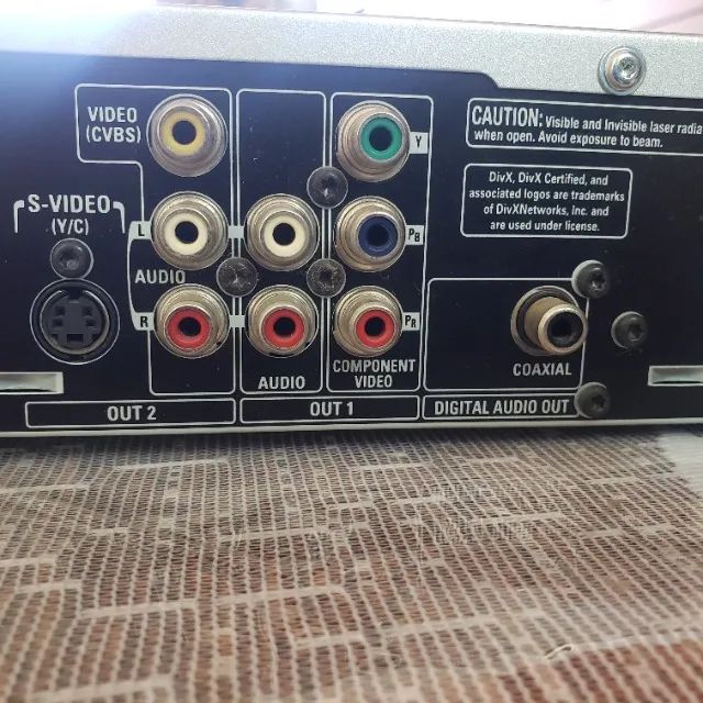DVD player e gravador Philips DVDR3355  - Foto 5
