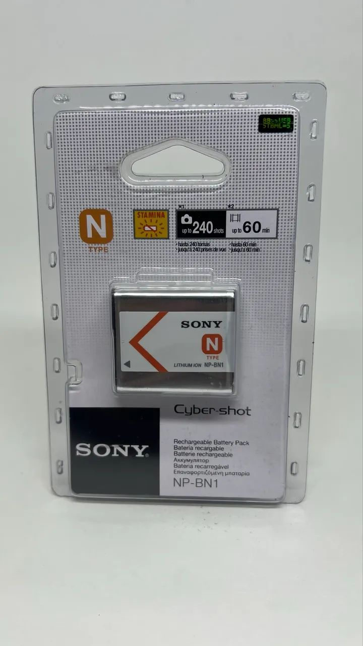 Nb-bn1 Compativel Sony Cyber-shot W530 W570 Tx5 Wx70 T99 Original lacrado 
