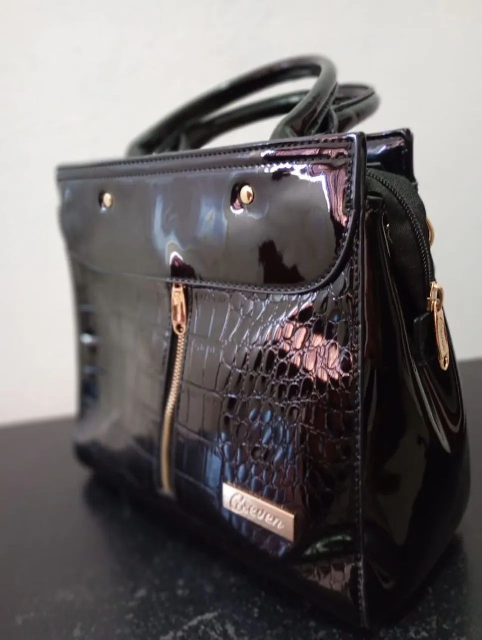 Bolsa Seven Preta - Foto 4
