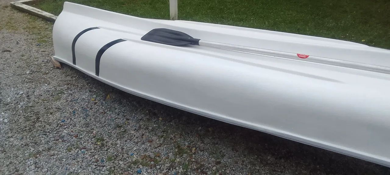 Vendo canoa de fibra . - Foto 4