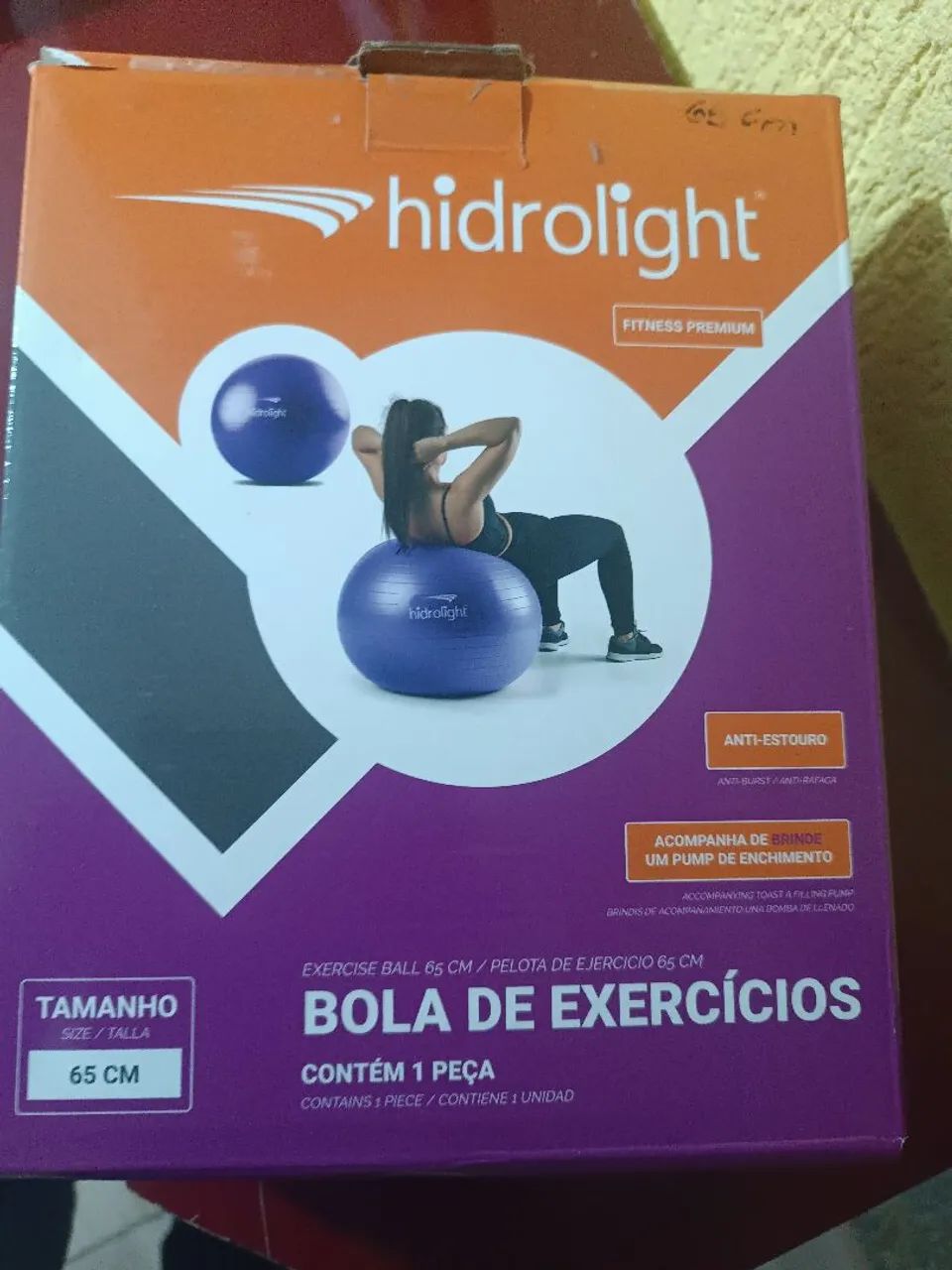 Bola Para Exercícios Fisioterapia 