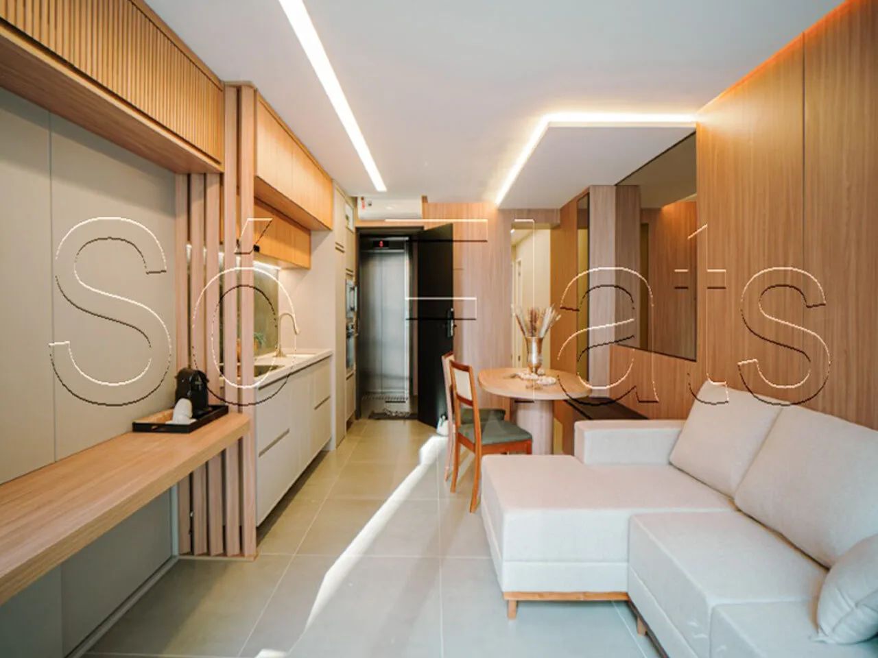 Residencial Hit Itaim disponível para venda, com 63m² e 1 dormitório - Foto 2