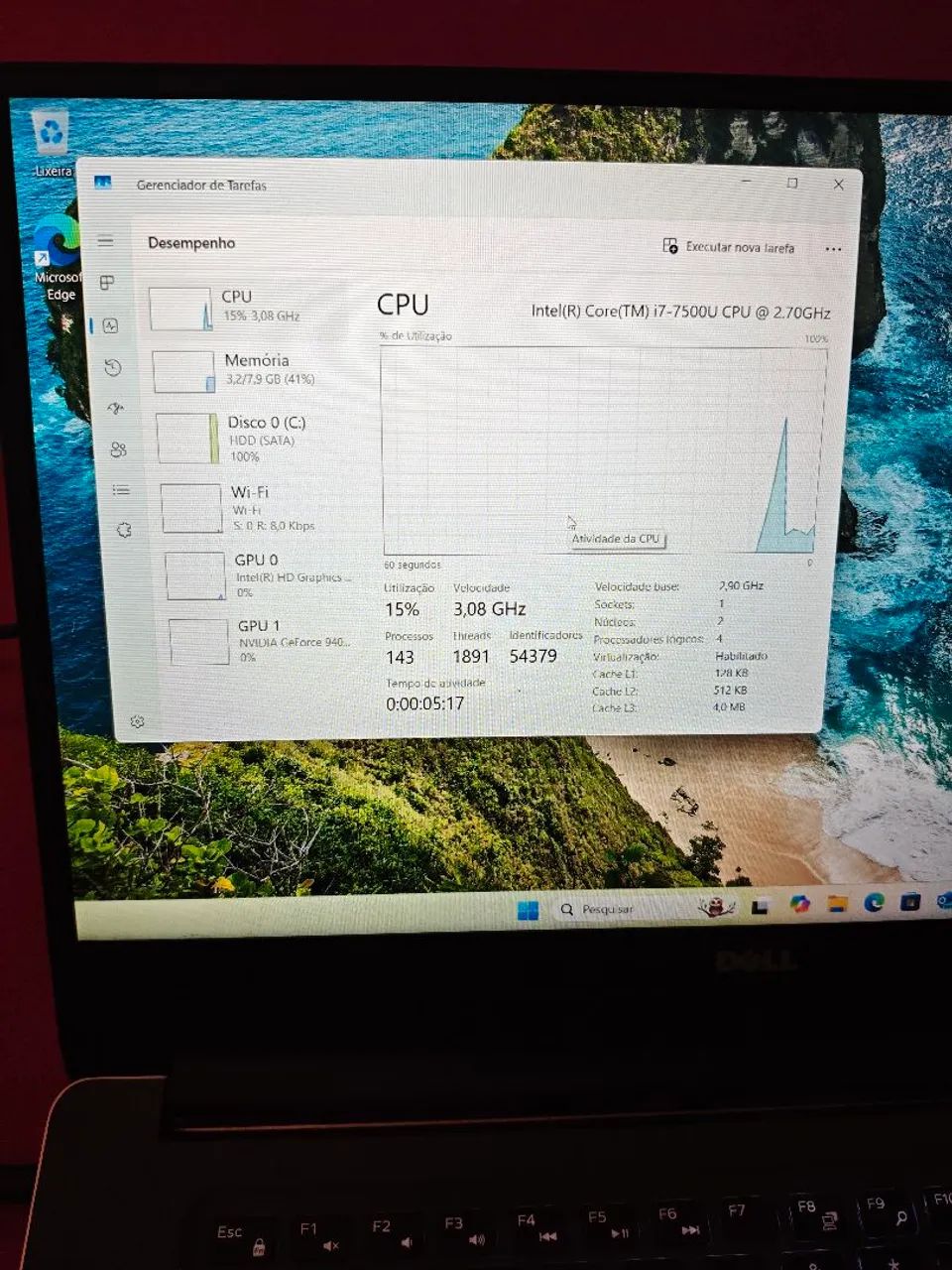 Notebook Dell - Semi Novo - Foto 5