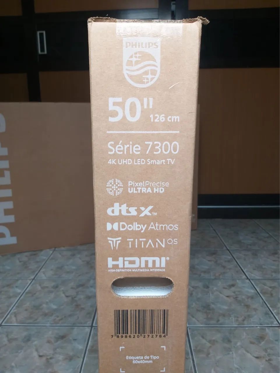 Smart TV Philips 50" 4K UHD (Série 7300) - Foto 4