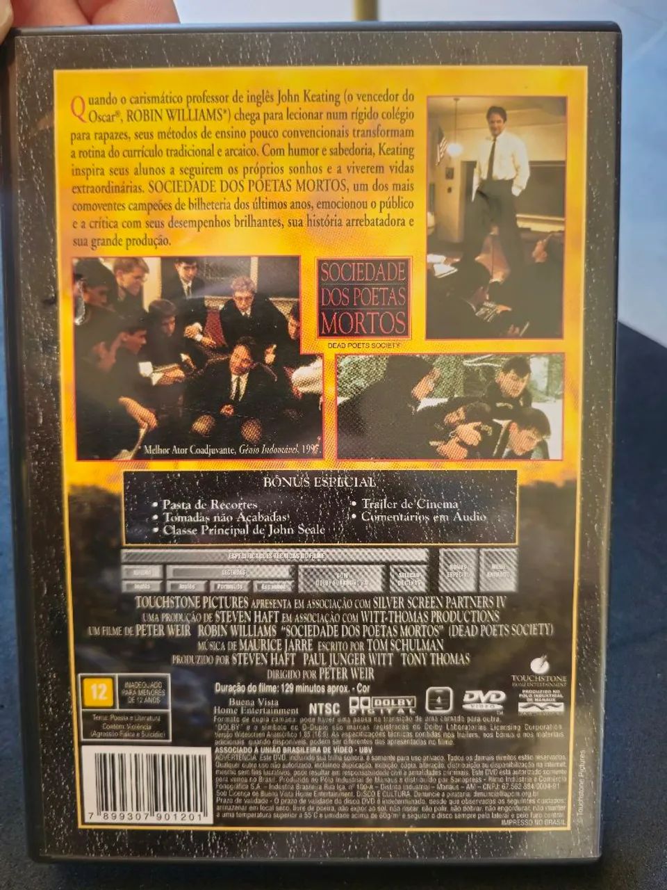 DVD Sociedade dos poetas mortos - Foto 2