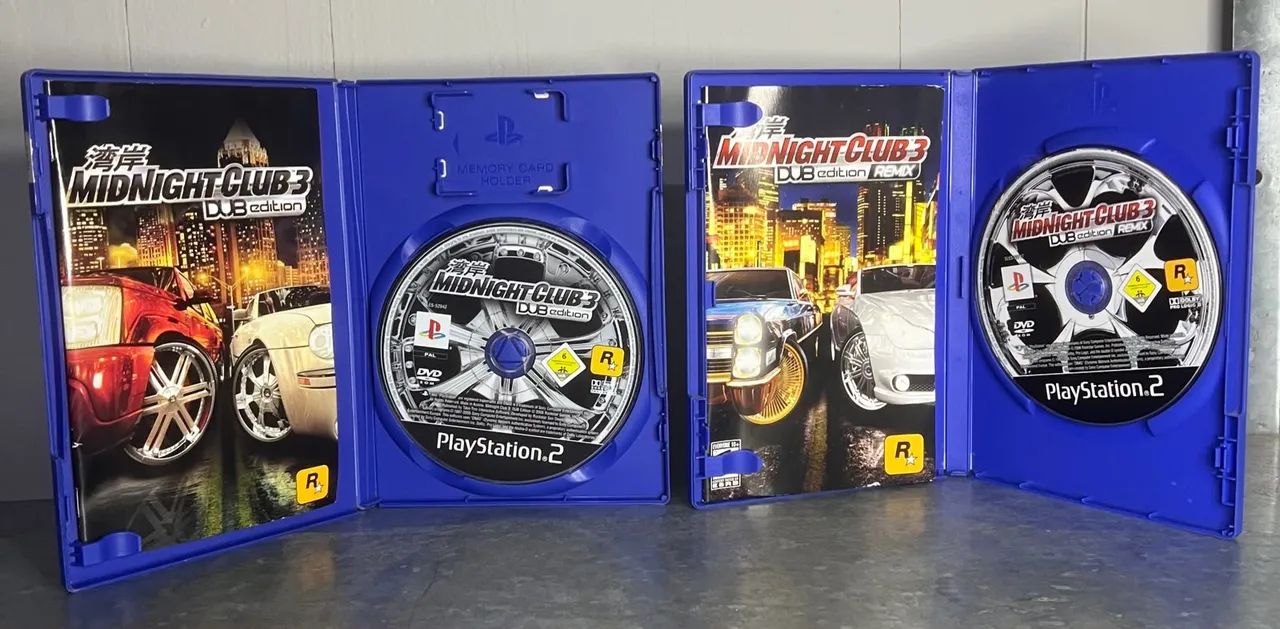 Coleção midnight club ps2 europeia - Foto 3