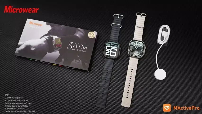 Relógio Smartwatch Ultra 4 Pro Microwear Novo Lacrado Com GPS Chamadas Entrega DF - Foto 2