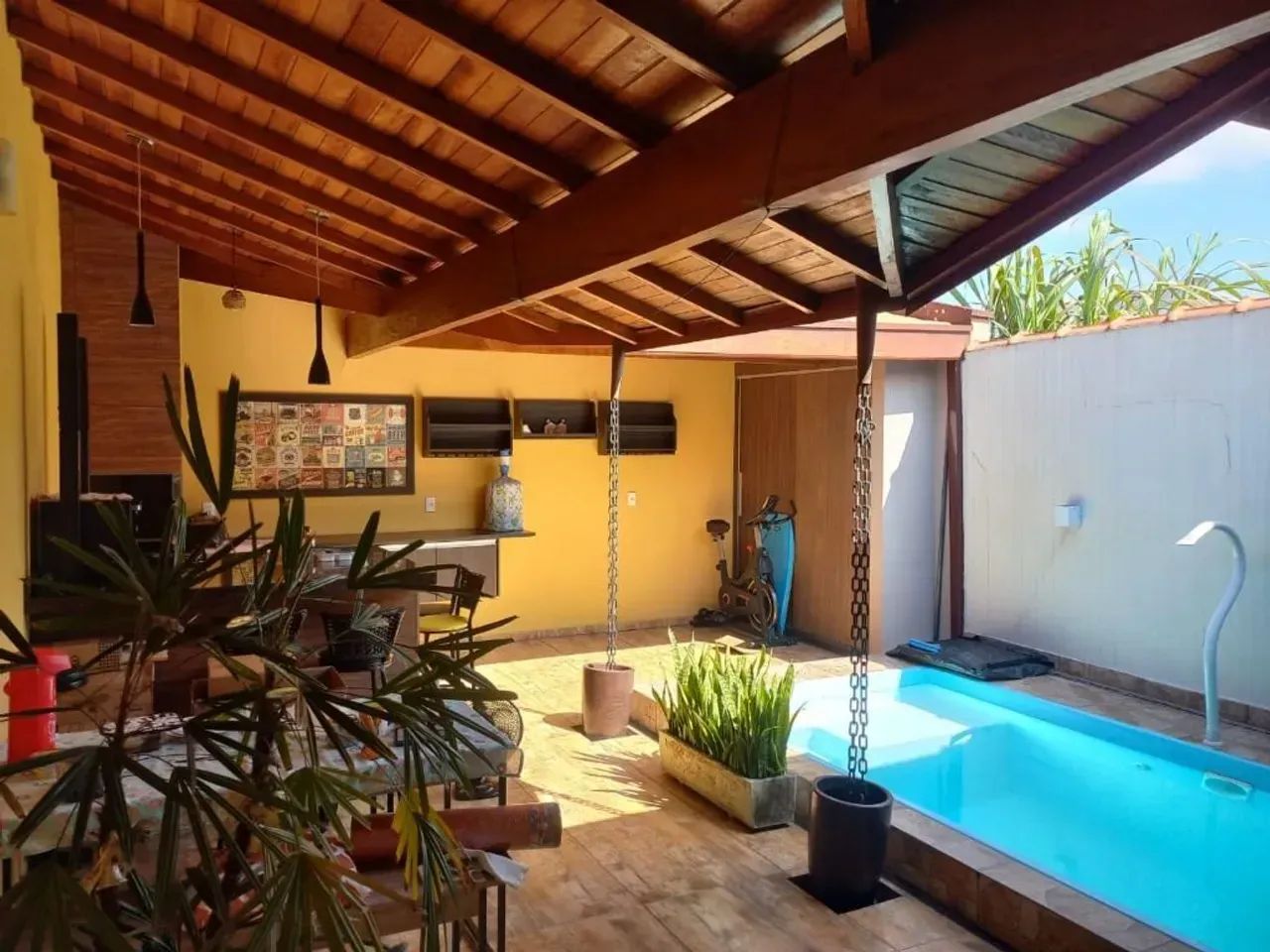 casa com quintal dos sonhos com Área Gourmet e Piscina - Foto 7