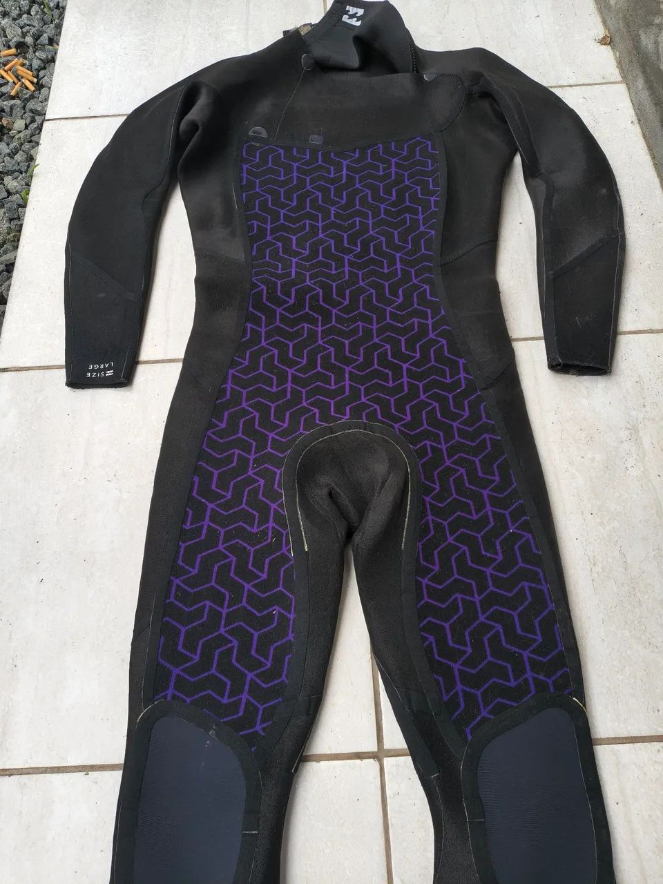 Roupa de borracha Billabong 4.3 - Foto 4